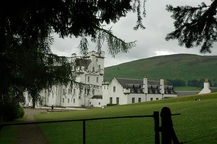 Blair Castle in Pitlochry, Perthshire.