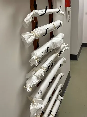 Innovative plan storage