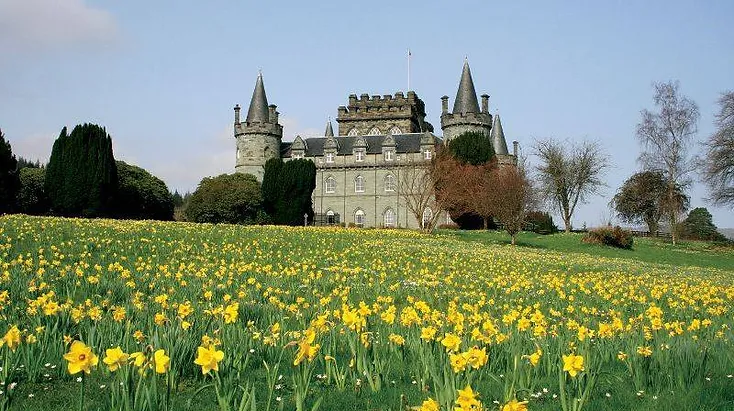 Inveraray Castle. Photograph copyright the Duke of Argyll.