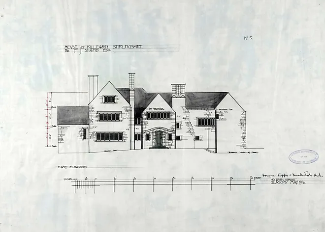 Plan for a house at Killearn